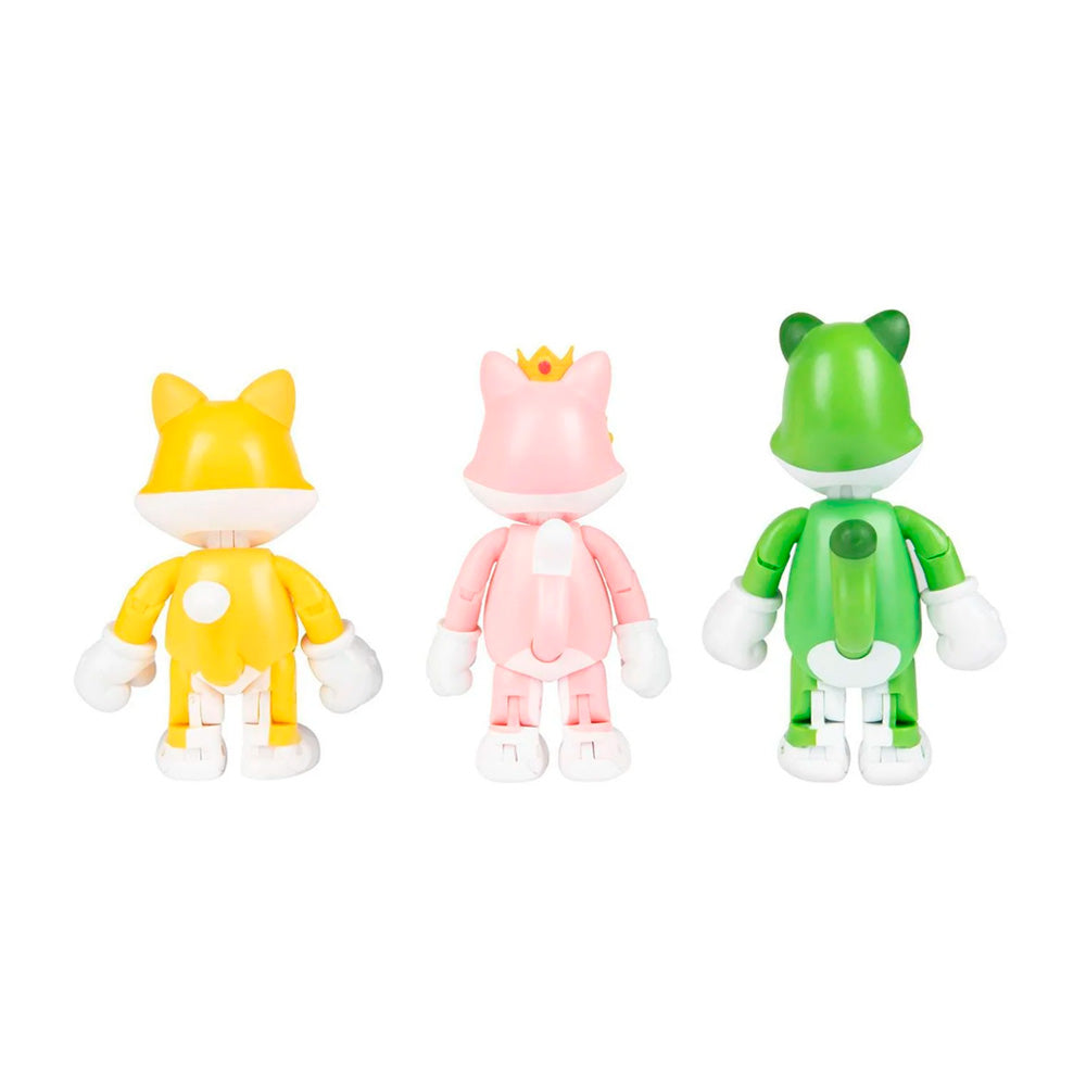 SET FIGURAS SUPER MARIO 3D WORLD SET FIGURAS SUPER MARIO 3D WORLD